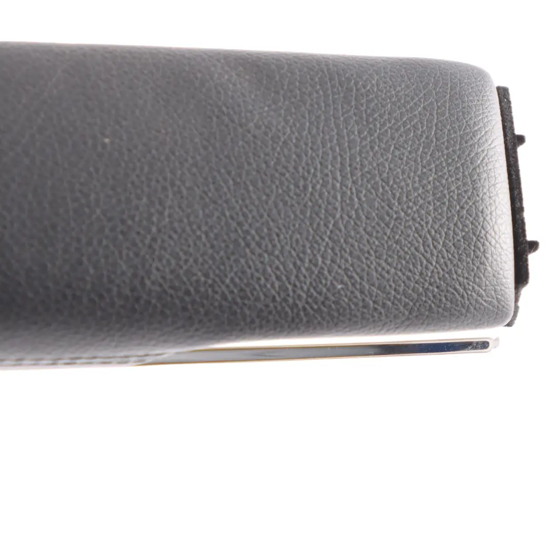 Mercedes W221 Door Card Armrest Front Left N/S Trim Panel Cover Black Leather