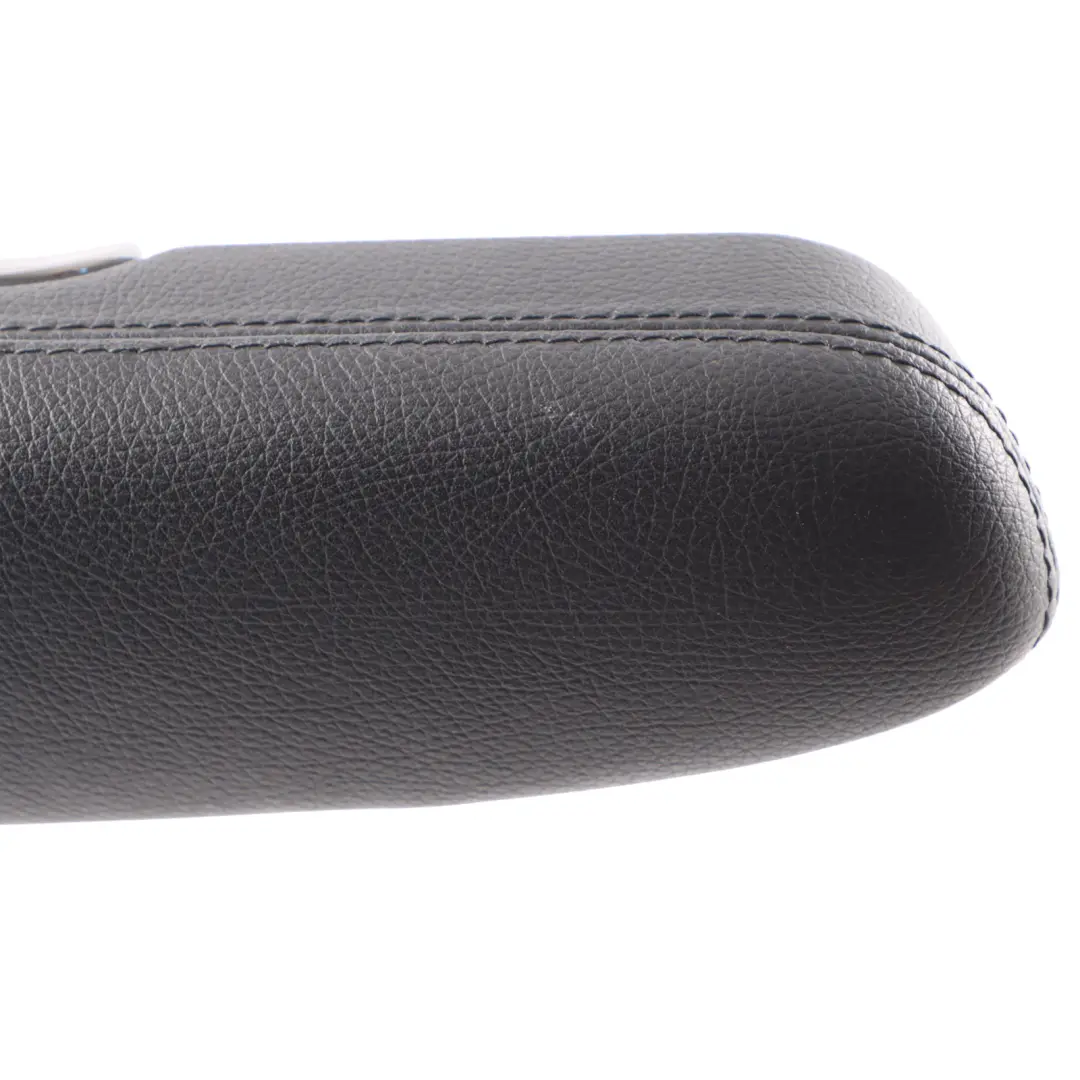 Mercedes W221 Door Card Armrest Front Left N/S Trim Panel Cover Black Leather