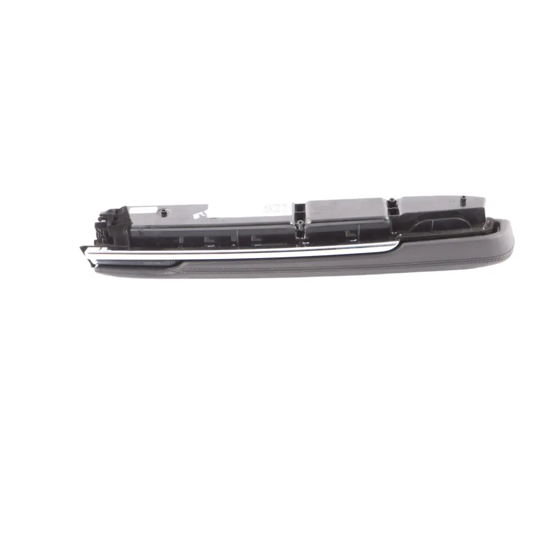Mercedes W221 Door Card Armrest Front Left N/S Trim Panel Cover Black Leather