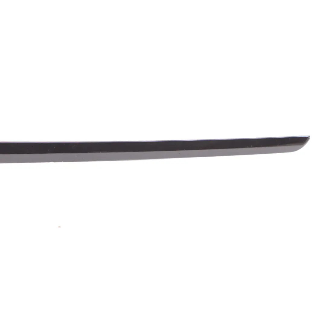 Mercedes W221 Door Card Trim Strip Rear Left N/S Black Ash Wood A2217303381