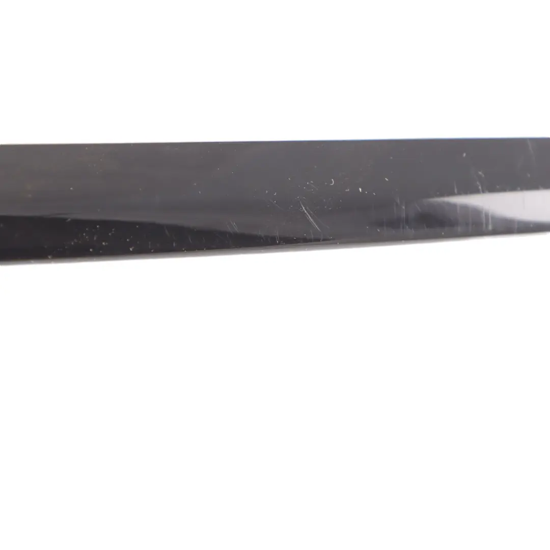 Mercedes W221 Door Card Trim Strip Rear Left N/S Black Ash Wood A2217303381