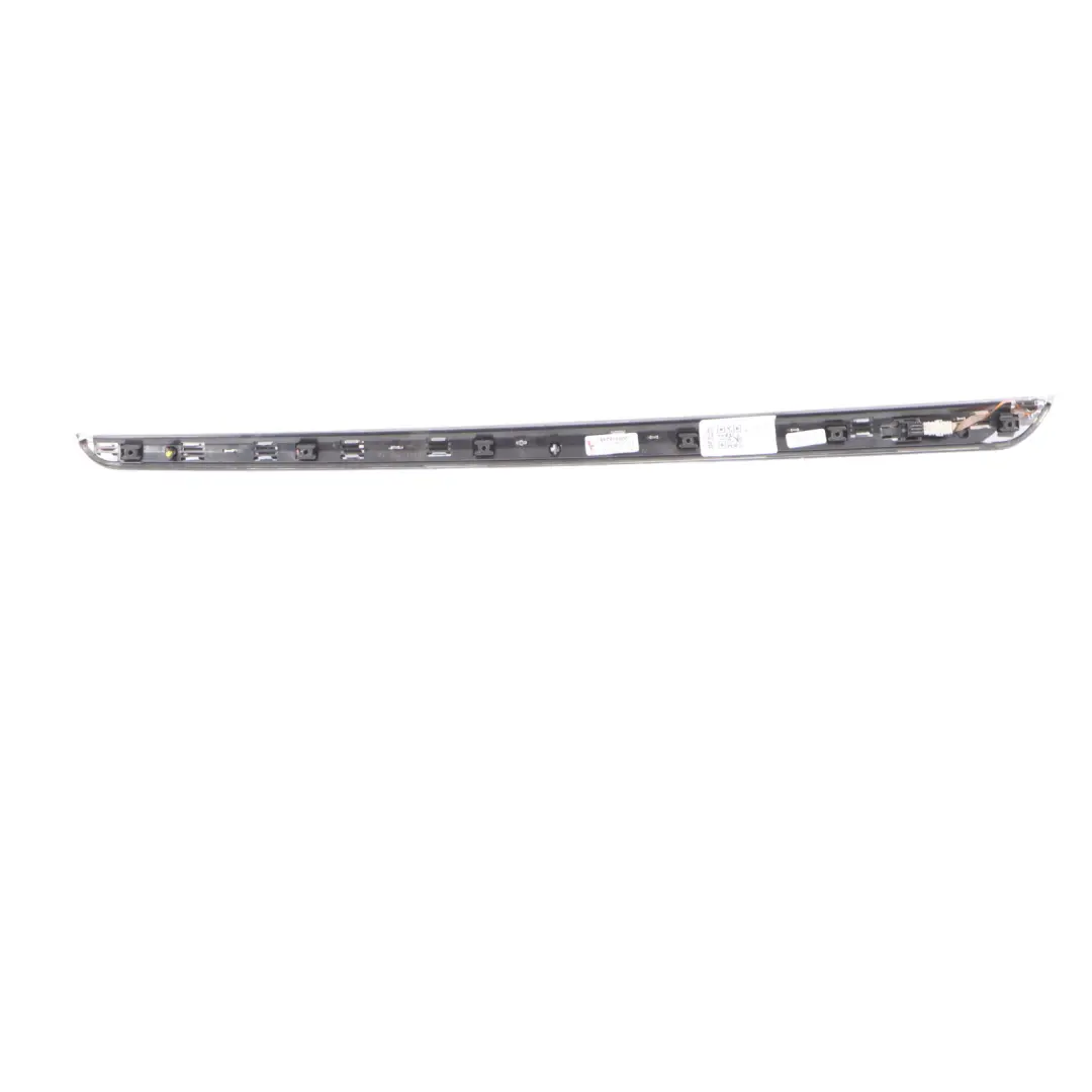 Mercedes W221 Door Card Trim Strip Rear Left N/S Black Ash Wood A2217303381