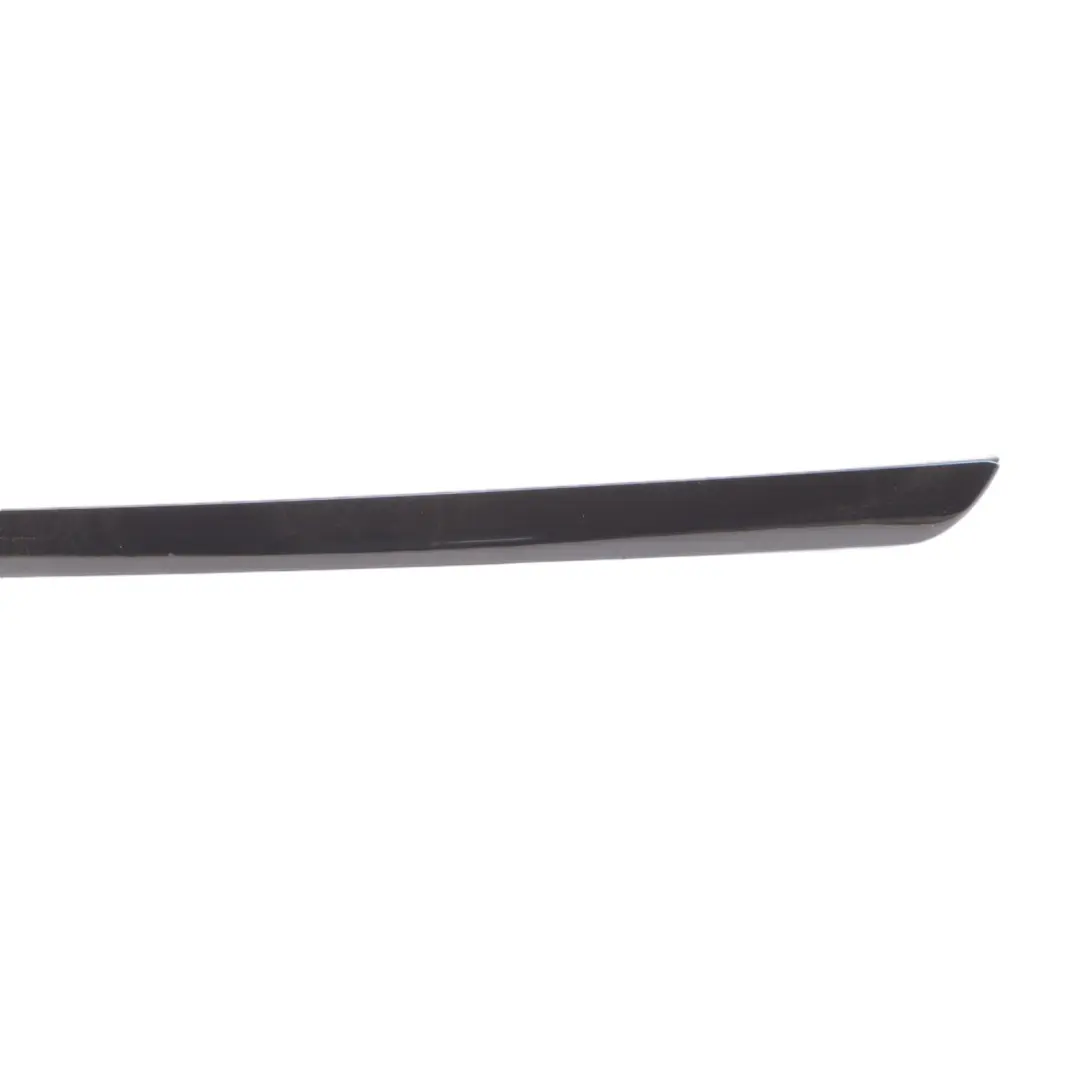Mercedes W221 Door Top Trim Strip Rear Right O/S Black Ash Wood A2217304181