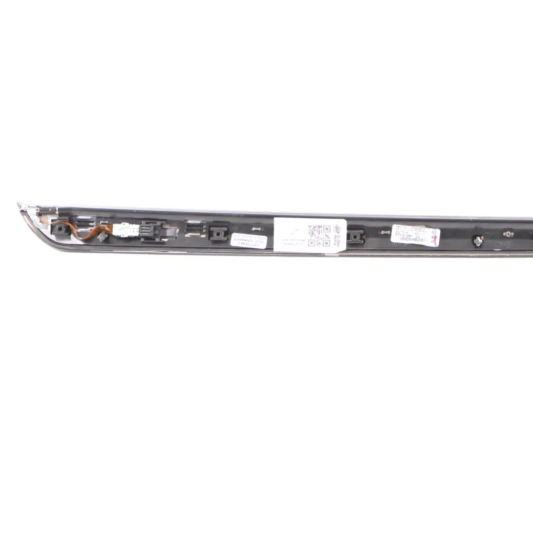 Mercedes W221 Door Top Trim Strip Rear Right O/S Black Ash Wood A2217304181