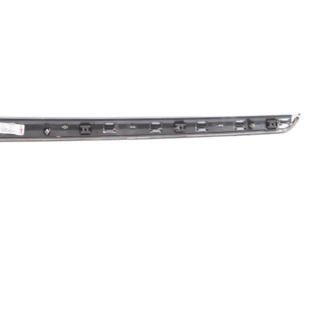 Mercedes W221 Door Top Trim Strip Rear Right O/S Black Ash Wood A2217304181