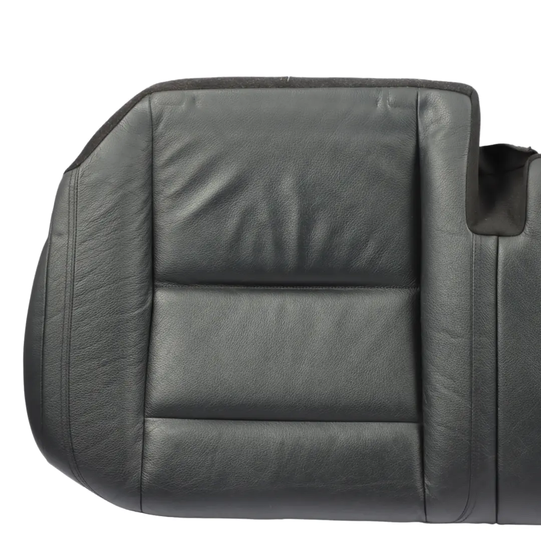 Mercedes W221 Rear Bench Seat Covering Cushion Black Leather A2219200733