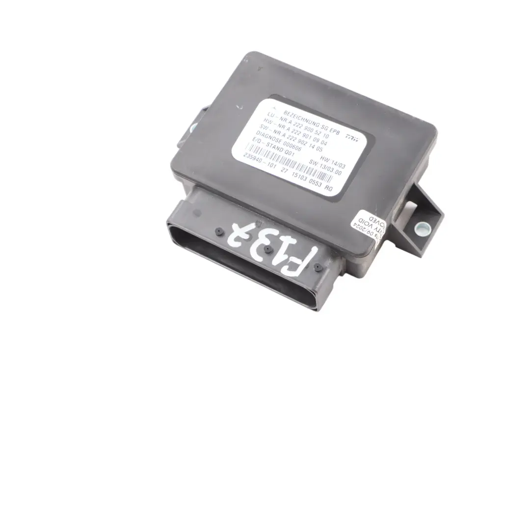 Mercedes W205 Electric Parking Brake Control Unit Module A2229005210