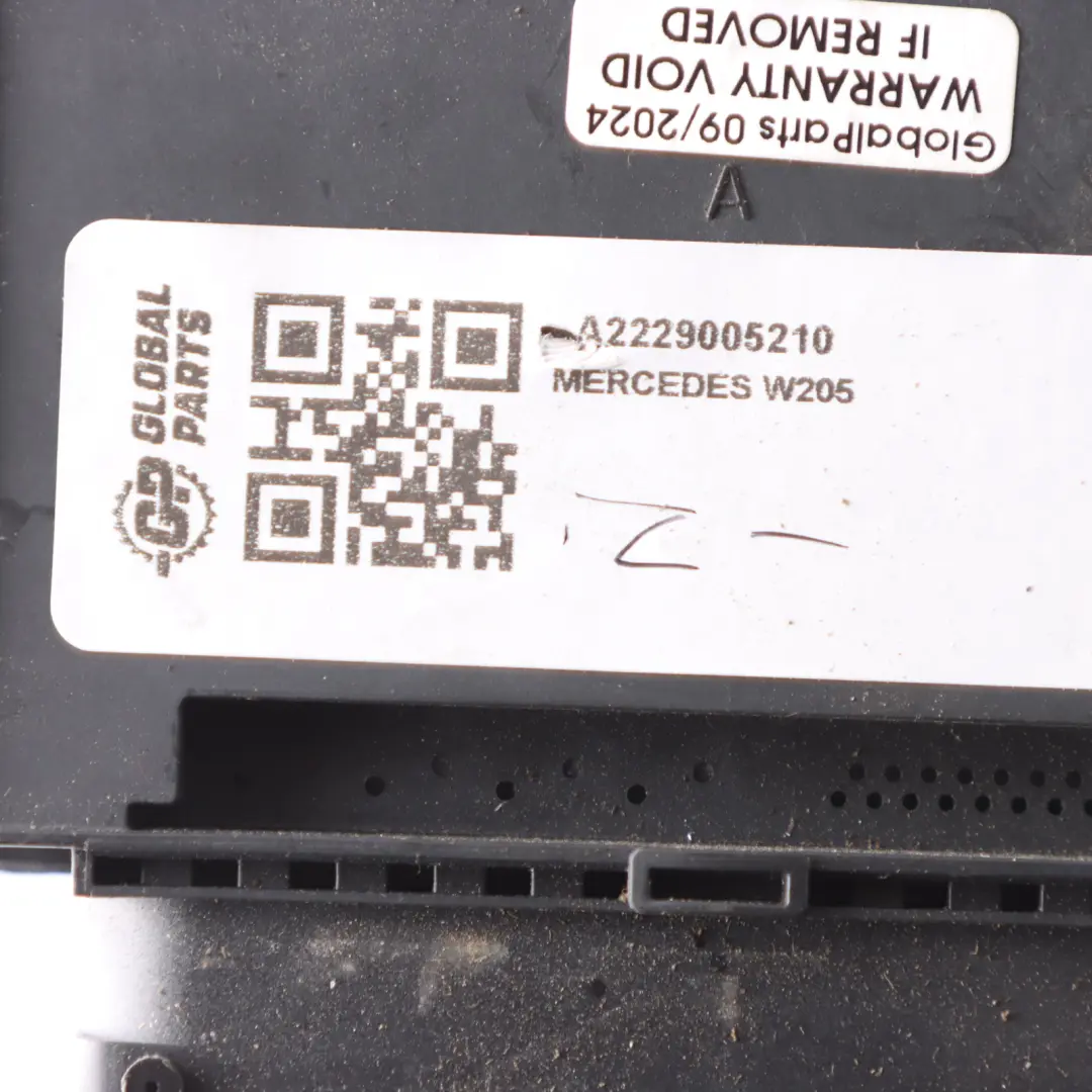 Mercedes W205 Electric Parking Brake Control Unit Module A2229005210