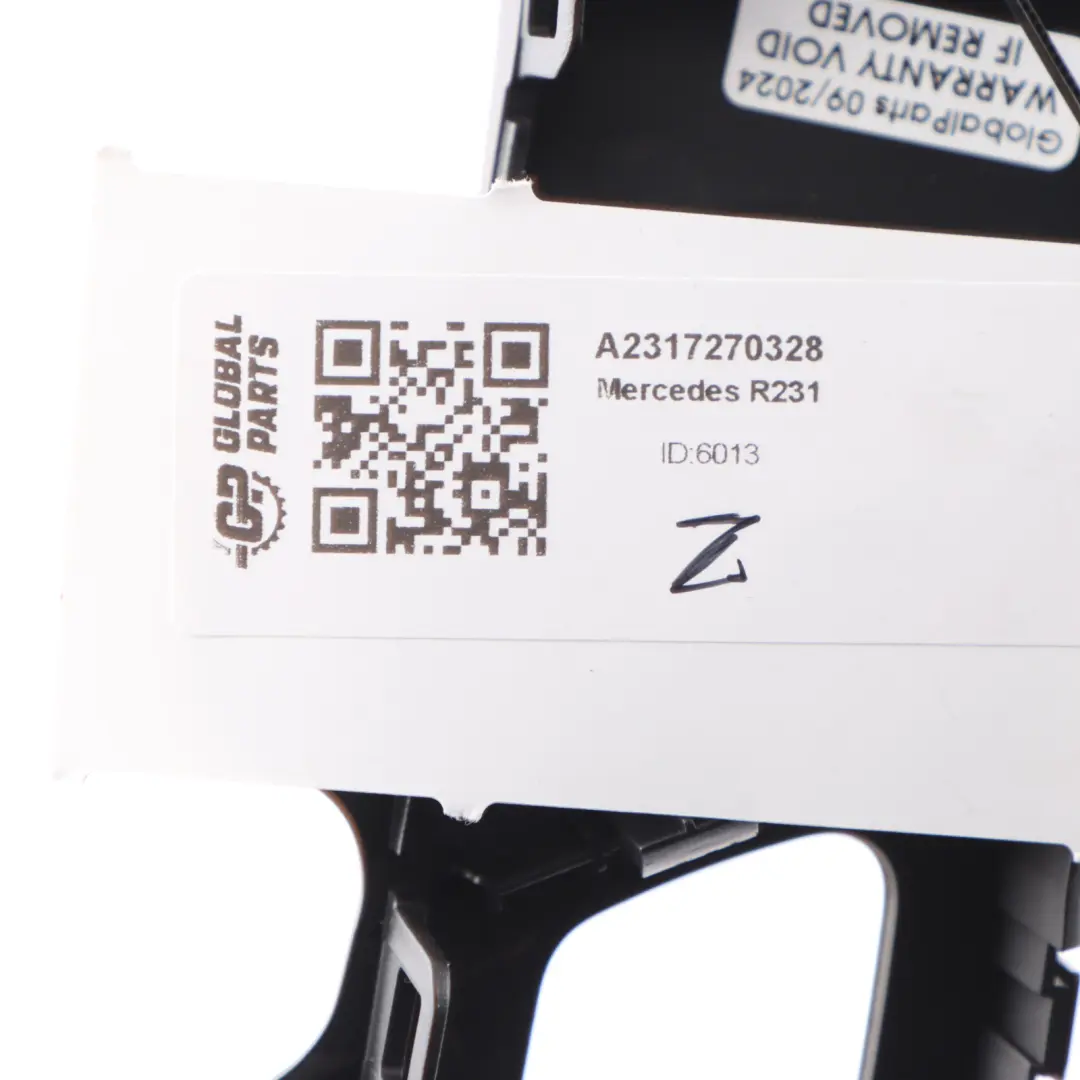 Mercedes R231 Door Trim Frame Left N/S Seat Adjustment Switch A2317270328