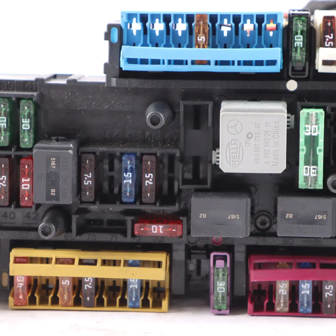 Mercedes SL R231 SAM Module Control Unit Fuse Relay Box Rear A2319007306