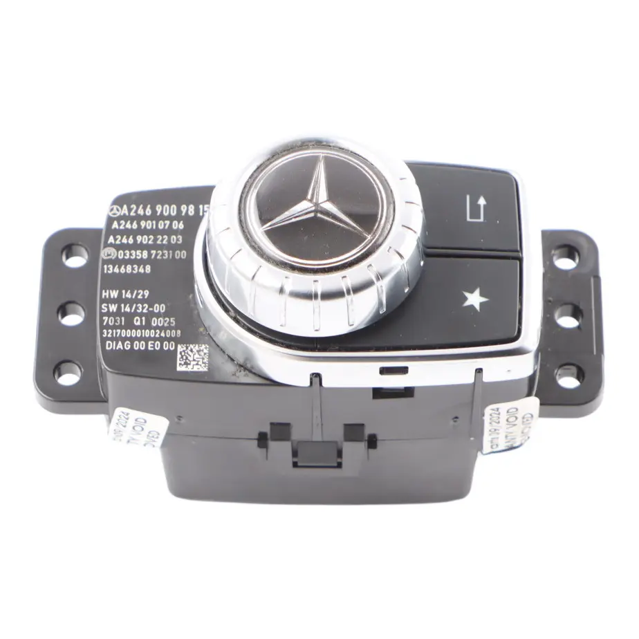 Mercedes W176 W246 Pomo interruptor Comand Sat Navigation Controller A2469009815