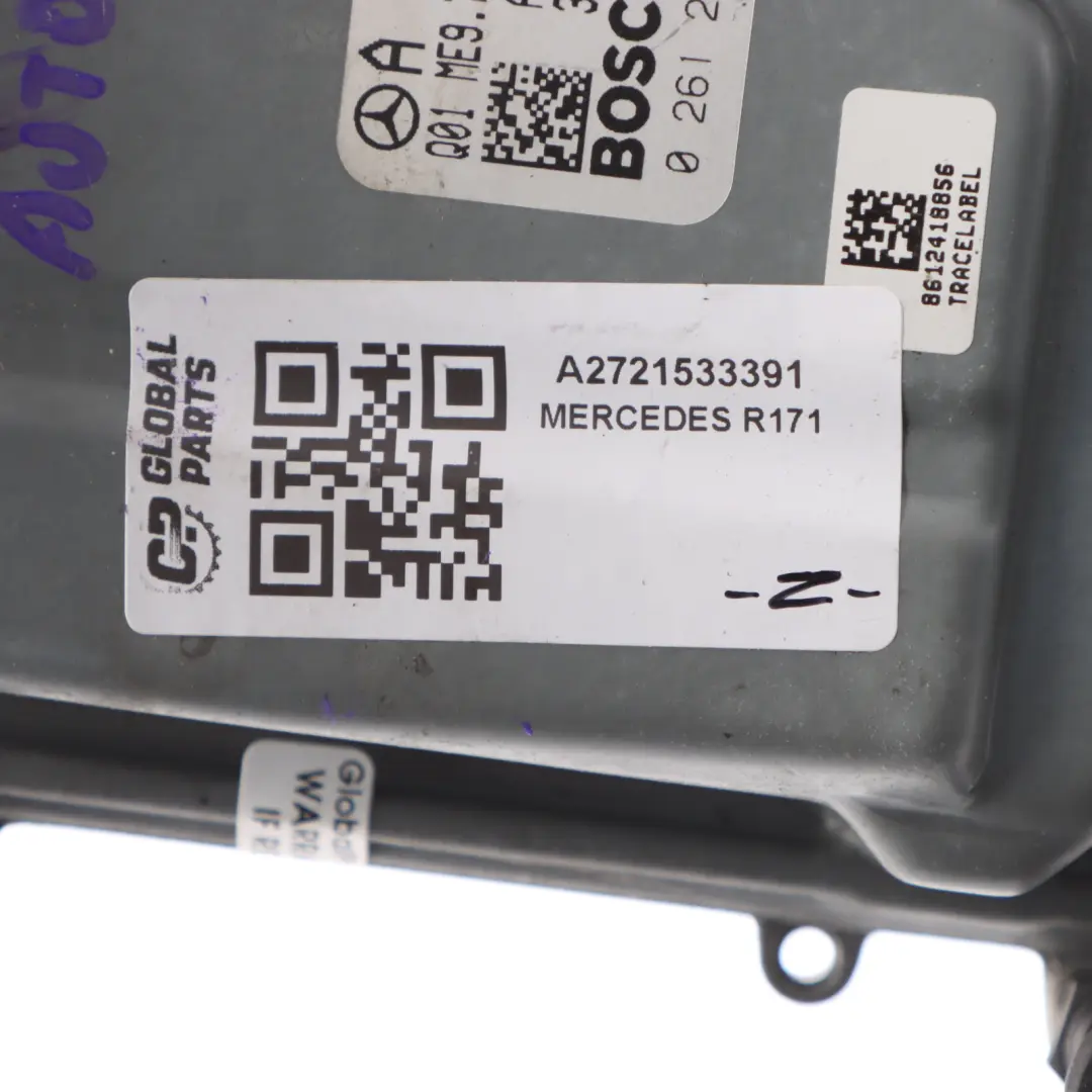 Mercedes R171 272.963 SLK350 272HP Engine Module ECU A2721533391 Automatic