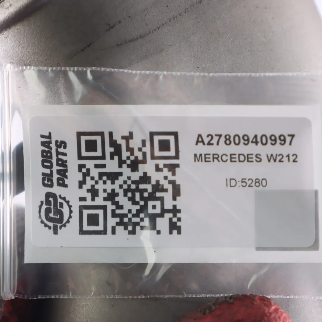 Mercedes W212 M157 Limpiar Filtro Aire Línea Admisión Izquierda Tubo A2780940997