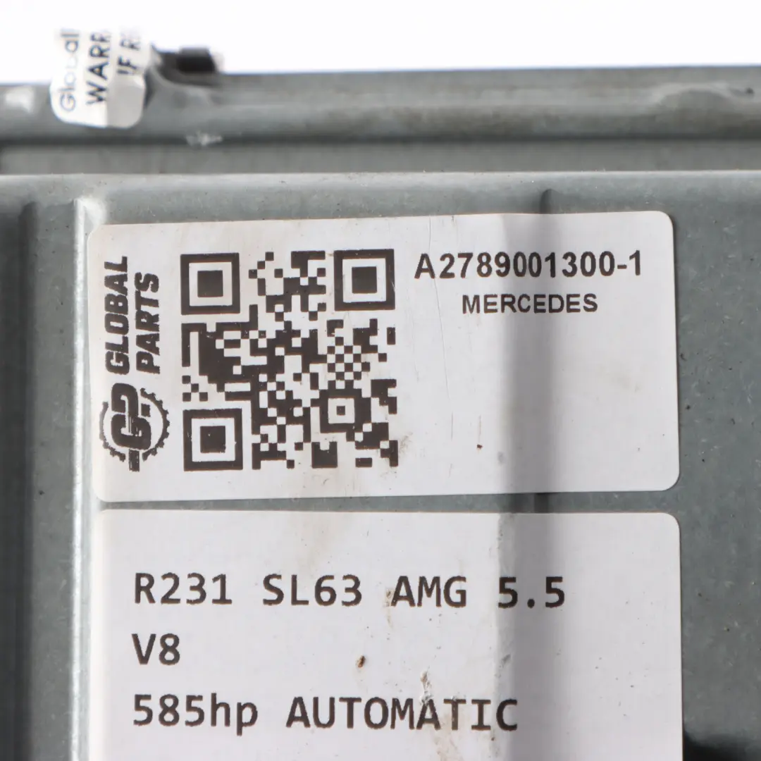 Mercedes R231 SL63 AMG M157.983 585HP Engine ECU Kit A2789001300 Ingition + Key
