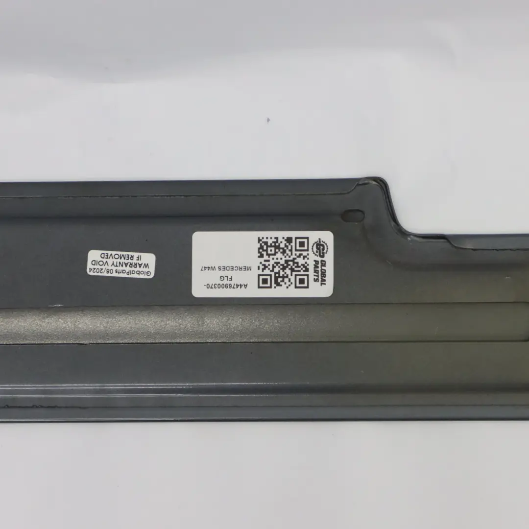 Mercedes W447 Sliding Door Right O/S Moulding Strip Rail Cover Flint Grey - 368