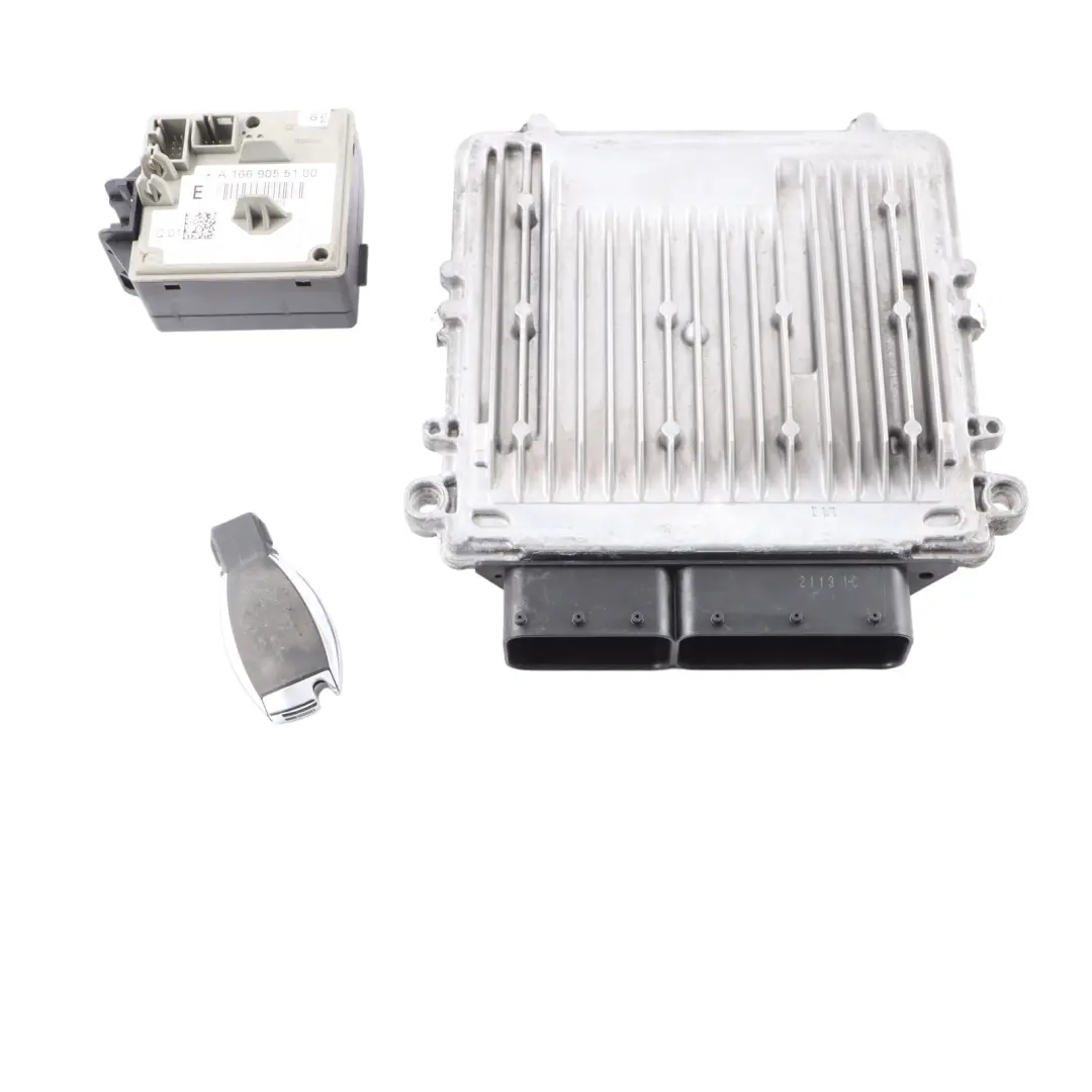 Mercedes ML250 W166 4matic OM651.960 Engine ECU Kit A6519000402 Key Automatic