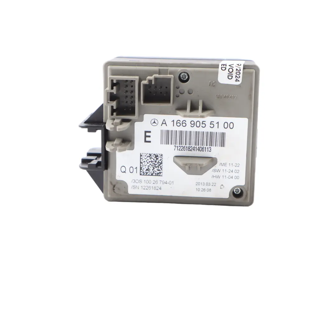Mercedes ML250 W166 4matic OM651.960 Engine ECU Kit A6519000402 Key Automatic