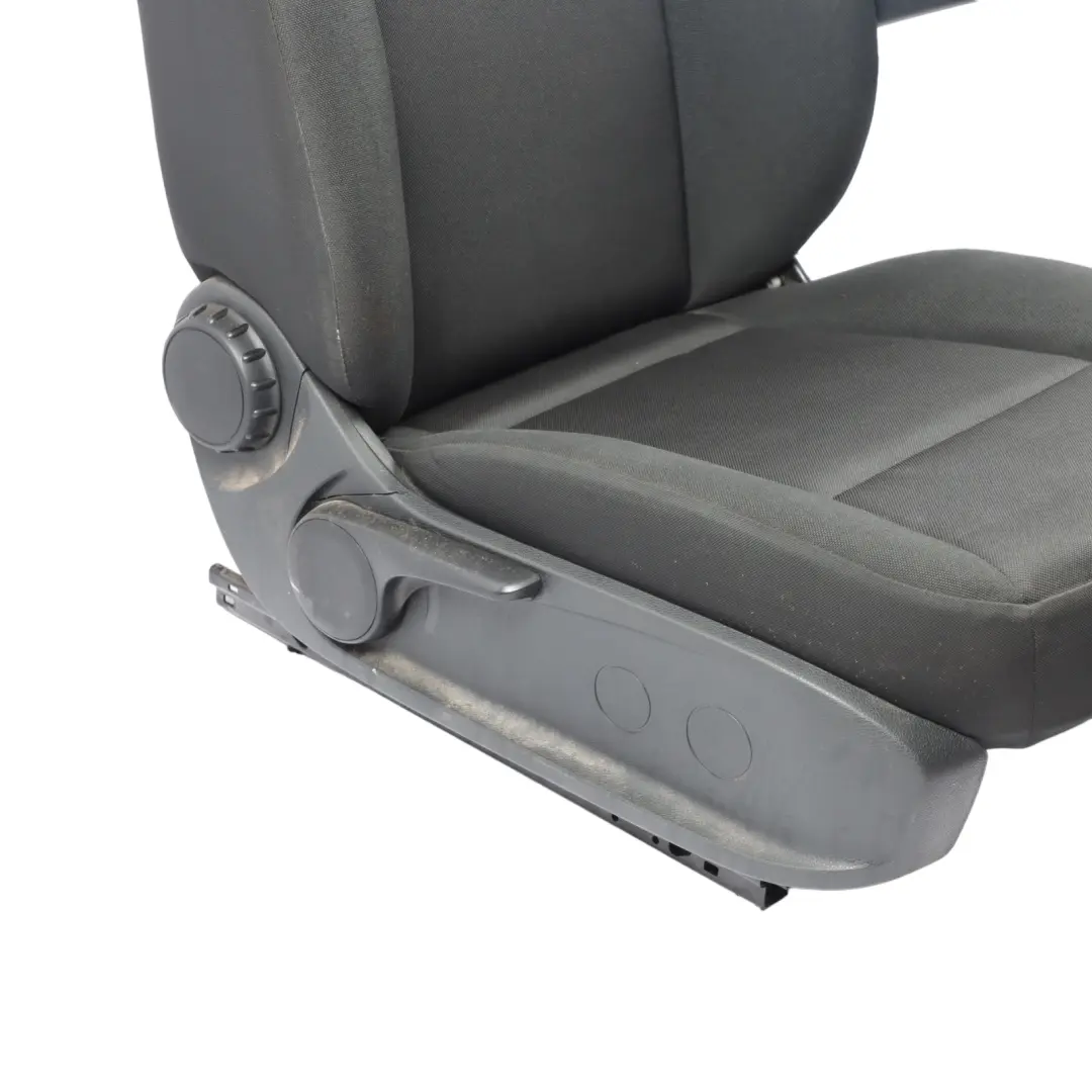 Mercedes Sprinter W907 Front Seat Right O/S Interior Cloth Fabric Black