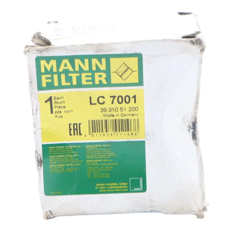 MANN-FILTER LC7001 Filter Crankcase Breather No Box