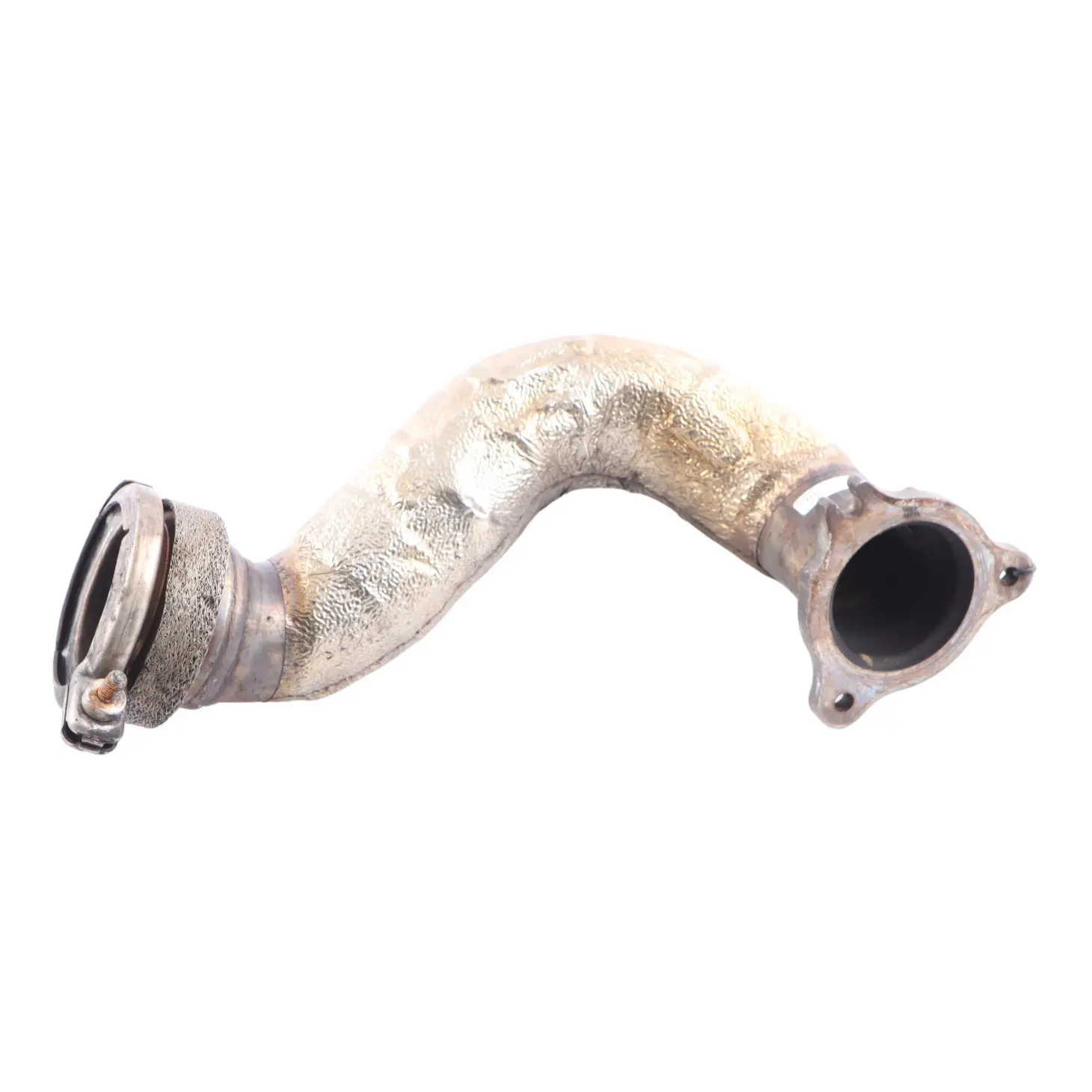 Mercedes W221 OM642 Exhaust Pipe Front Exhaust Downpipe