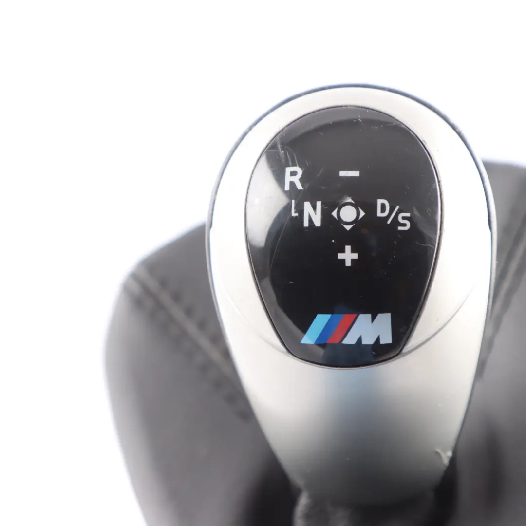 BMW 3 Series 1 E90 E92 E93 M3 Gear Shift Knob Gaiter Cover Leather Black