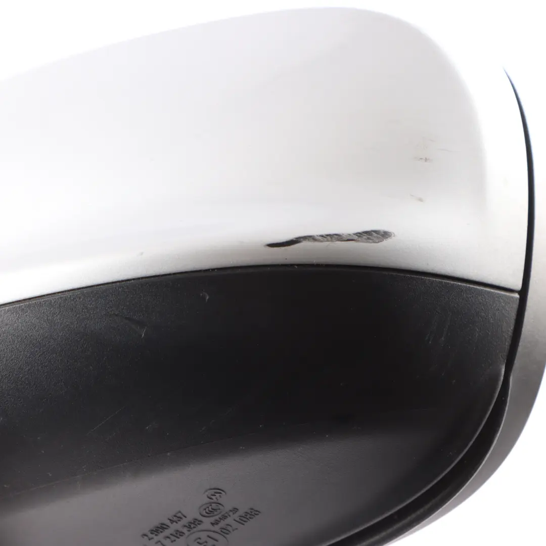 BMW X1 E84 Wing Mirror Outside Heated Door Left N/S Titansilber Silver - 354