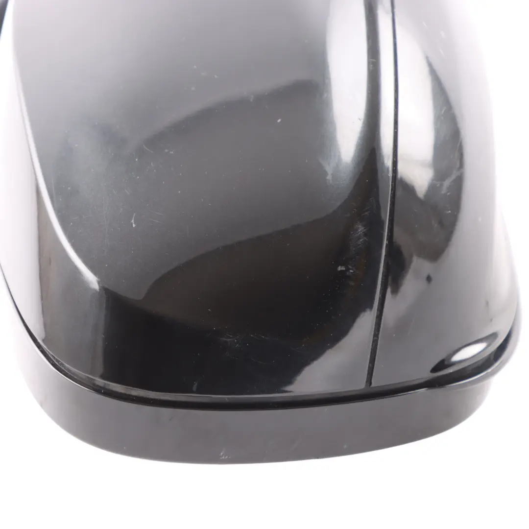 BMW X3 E83 LCI Wing Mirror Heated Auto Dip Door Right O/S Black Sapphire - 475