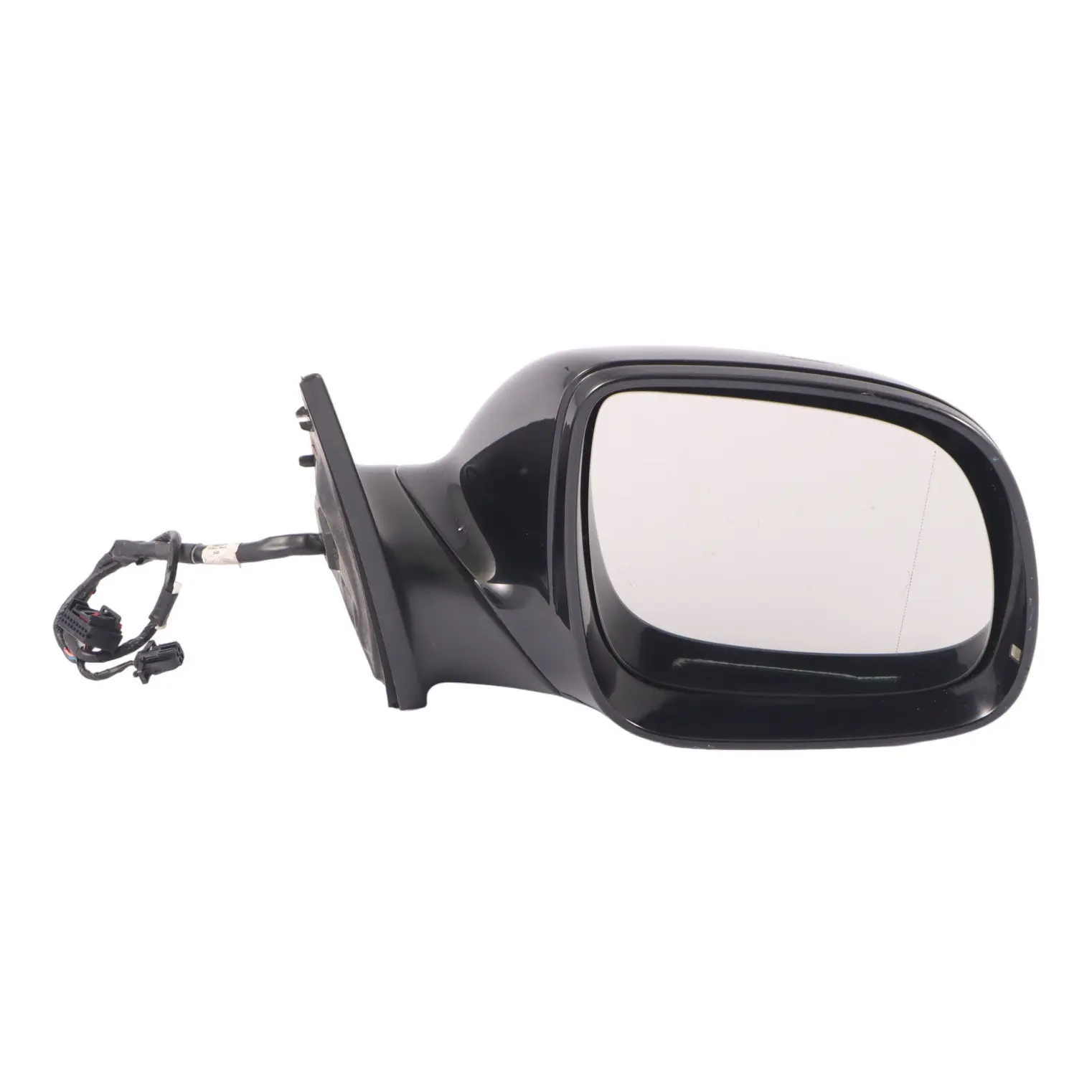 Audi Q7 4L Wing Mirror Heated Door Right O/S Outside Phantom Black - LZ9Y