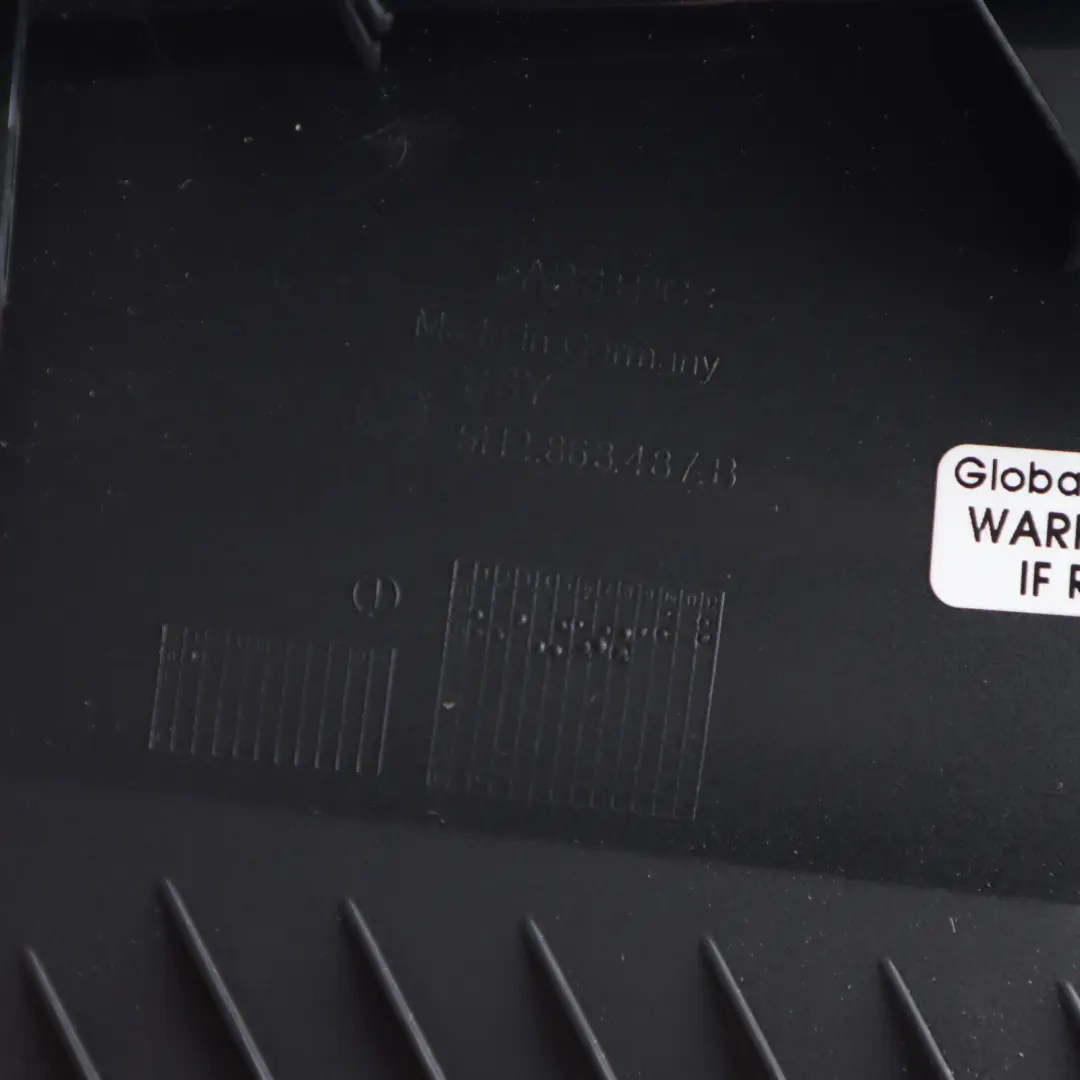 VW Volkswagen Golf 8 Centre Console Trim Interior Cover Panel Black 5H2863487B