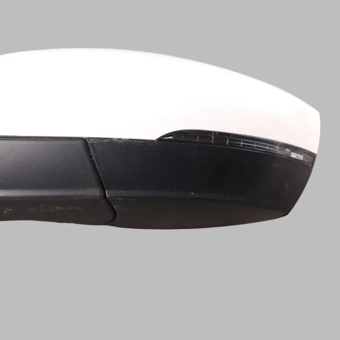 VW Volkswagen Polo 6R Door Wing Left N/S Side View Mirror Candy White LB9A