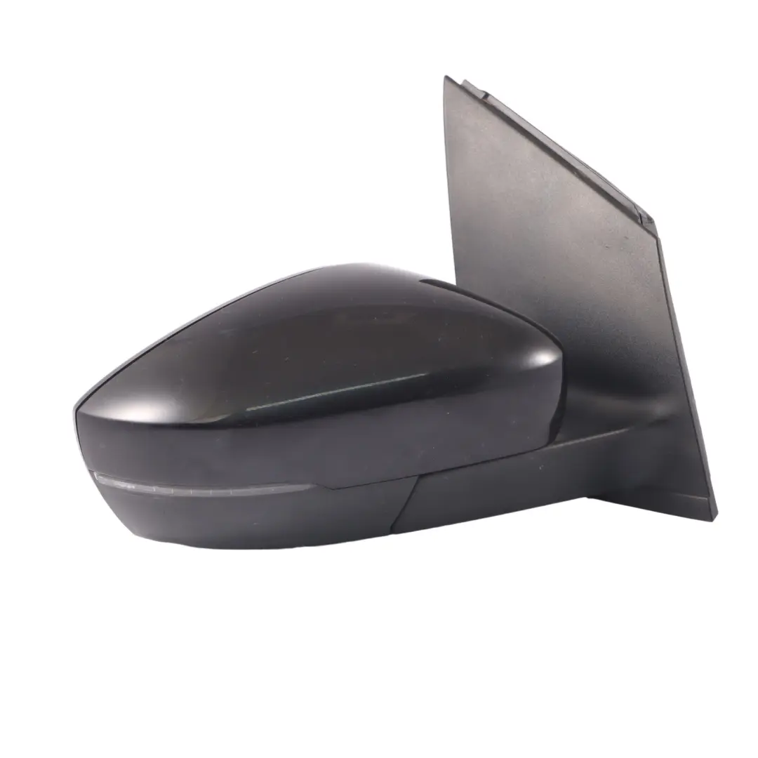 VW Volkswagen Polo 6R 5 Wing Mirror Door Right O/S Deep Black - C9X 6R2857508R