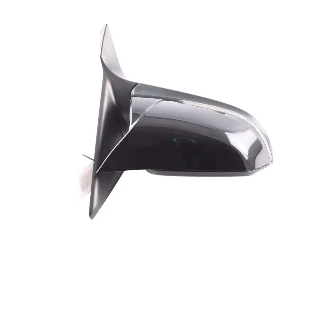 BMW F20 Wing Mirror Heated Door Right O/S Outside Black Sapphire Metallic - 475