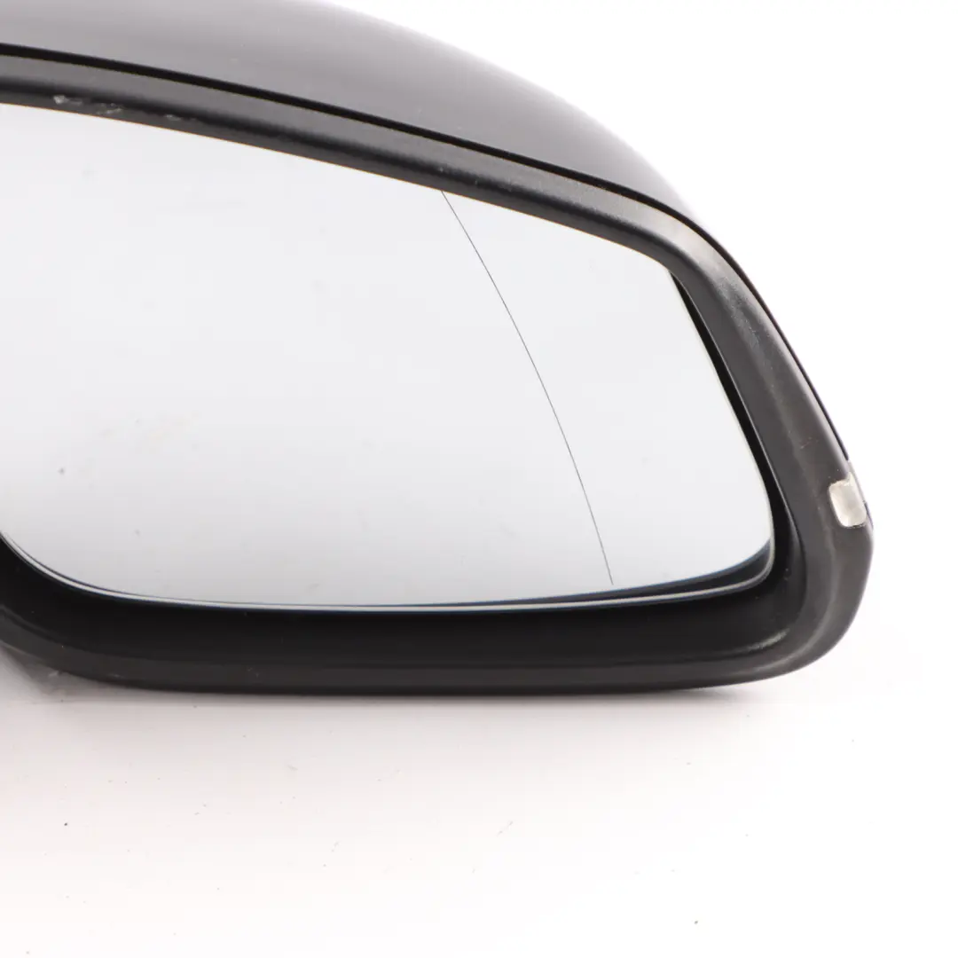 BMW F20 Wing Mirror Heated Door Right O/S Outside Black Sapphire Metallic - 475