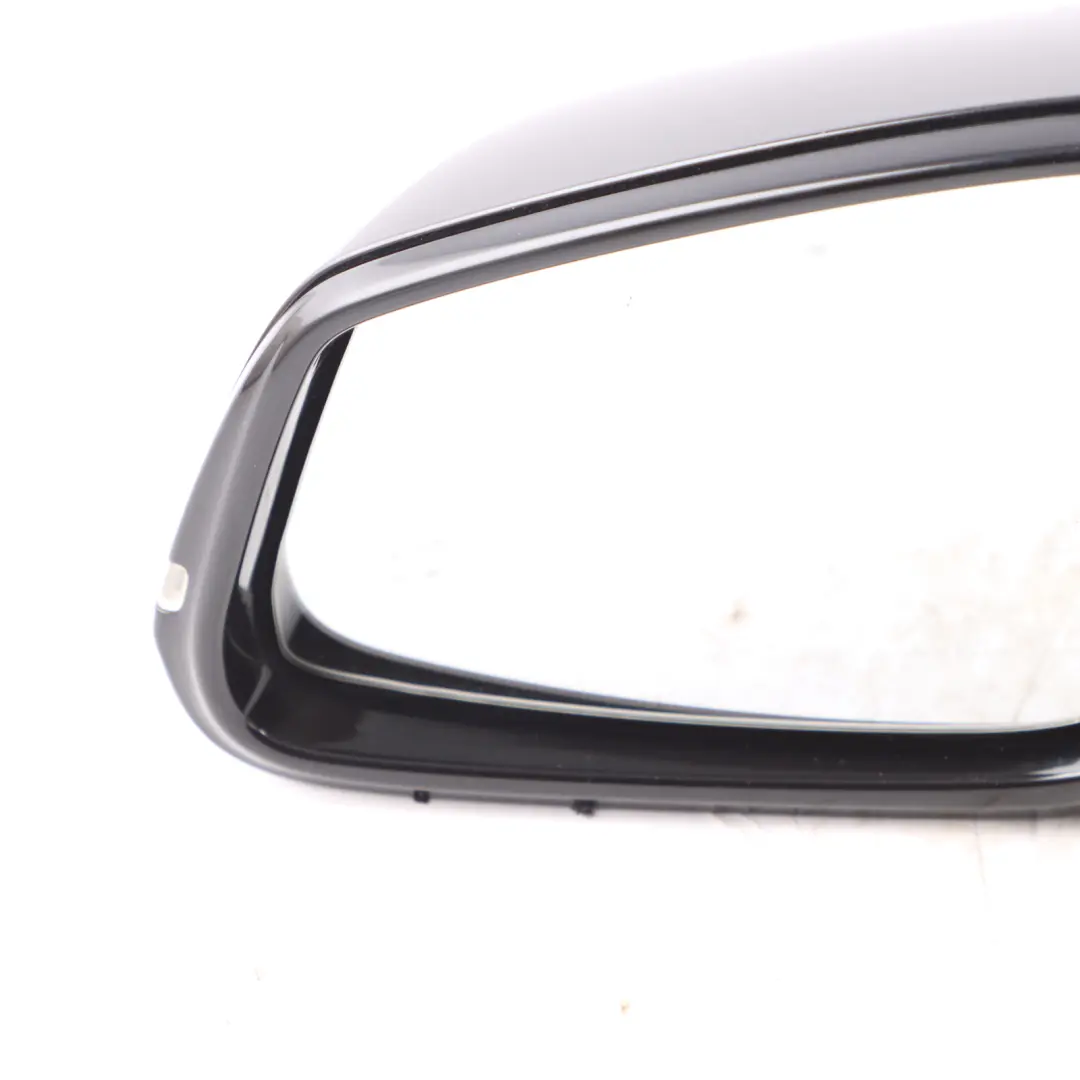 BMW F20 Wing Mirror Door Left Heated N/S High Gloss Black Sapphire Metallic 475