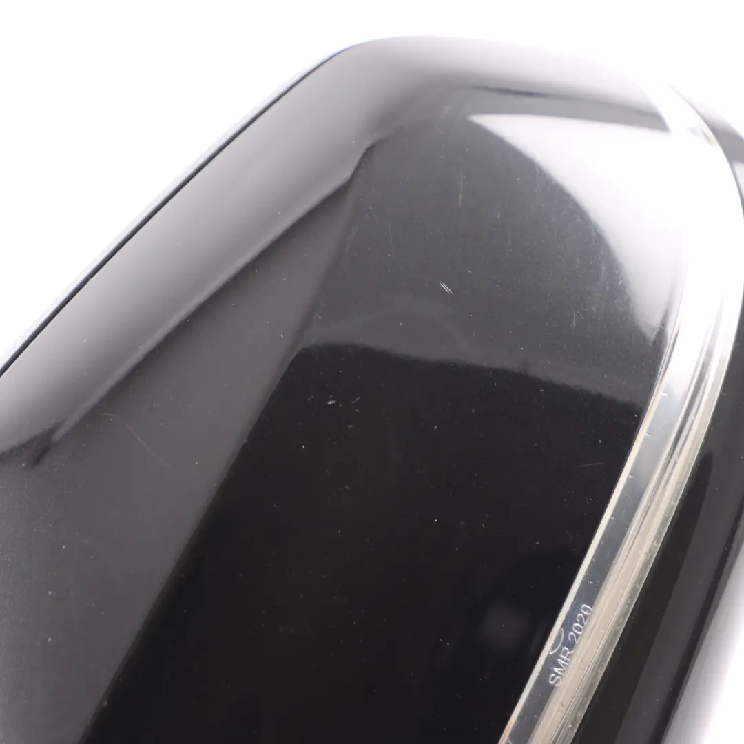 BMW F20 Wing Mirror Door Left Heated N/S High Gloss Black Sapphire Metallic 475