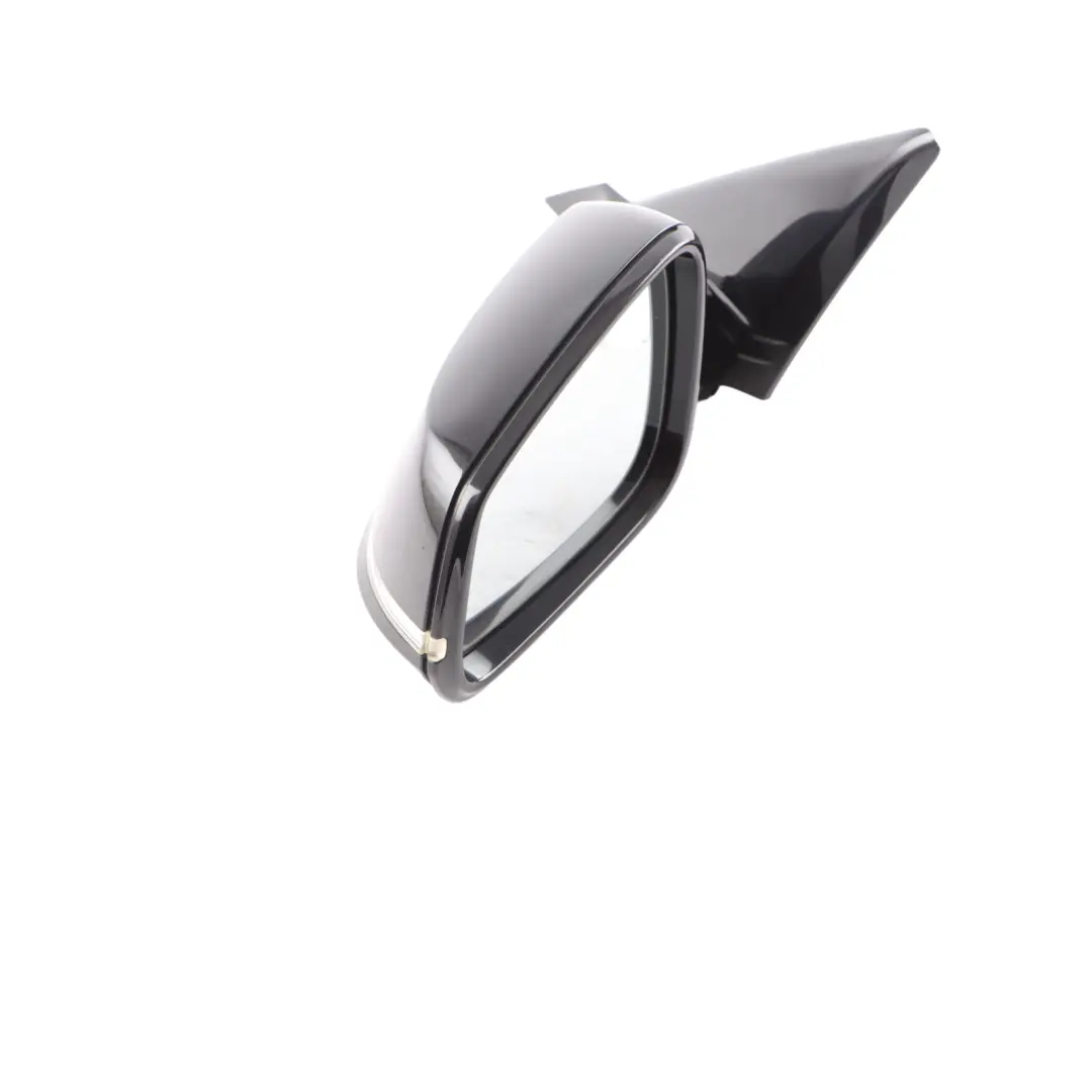 BMW F20 Wing Mirror Door Left Heated N/S High Gloss Black Sapphire Metallic 475