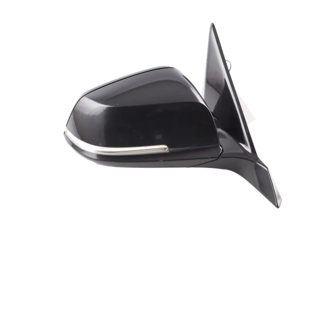 BMW F20 Wing Mirror Right O/S Heated 6 Pins High Gloss Black Sapphire - 475