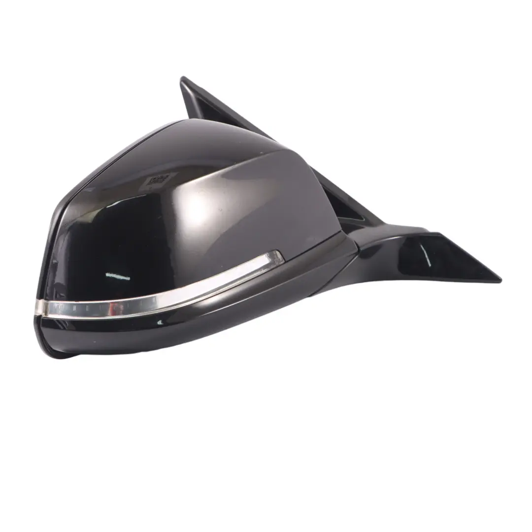Wing Mirror Door BMW F21 3 Right Heated Outside O/S Schwarz 2 Black 668