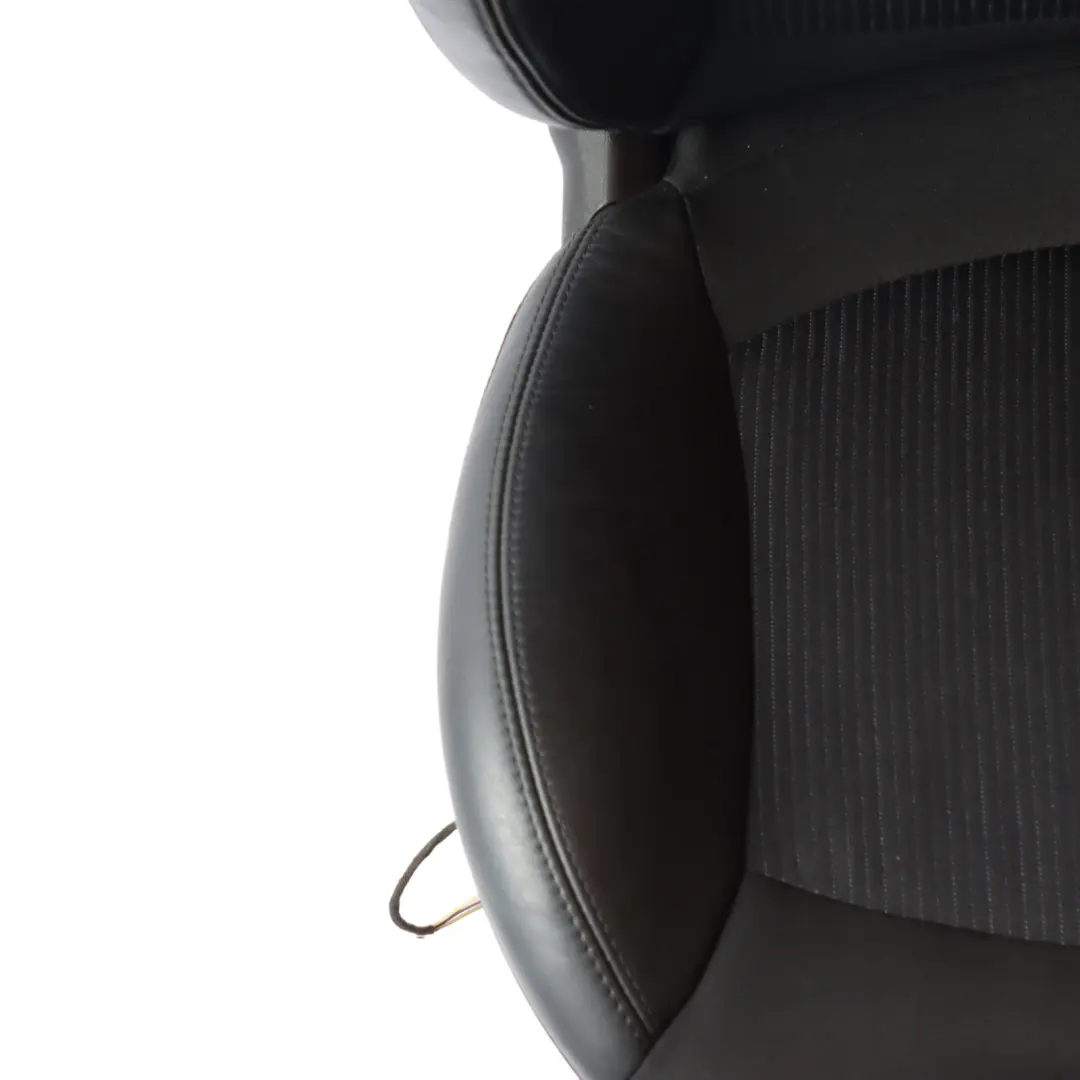 Mini R55 R56 Front Left N/S Seat Sport Cloth Leather Carbon Black 7270195