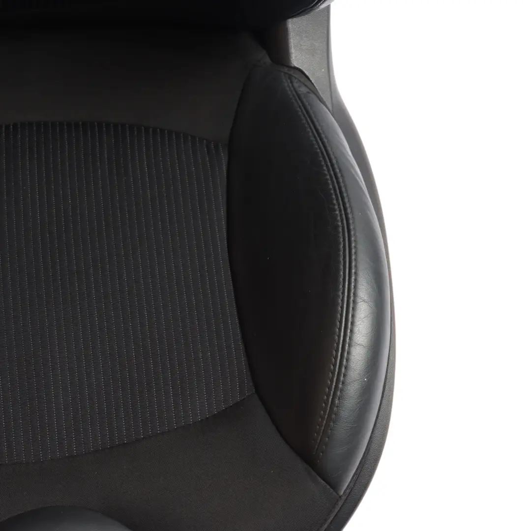 Mini R55 R56 Front Left N/S Seat Sport Cloth Leather Carbon Black 7270195