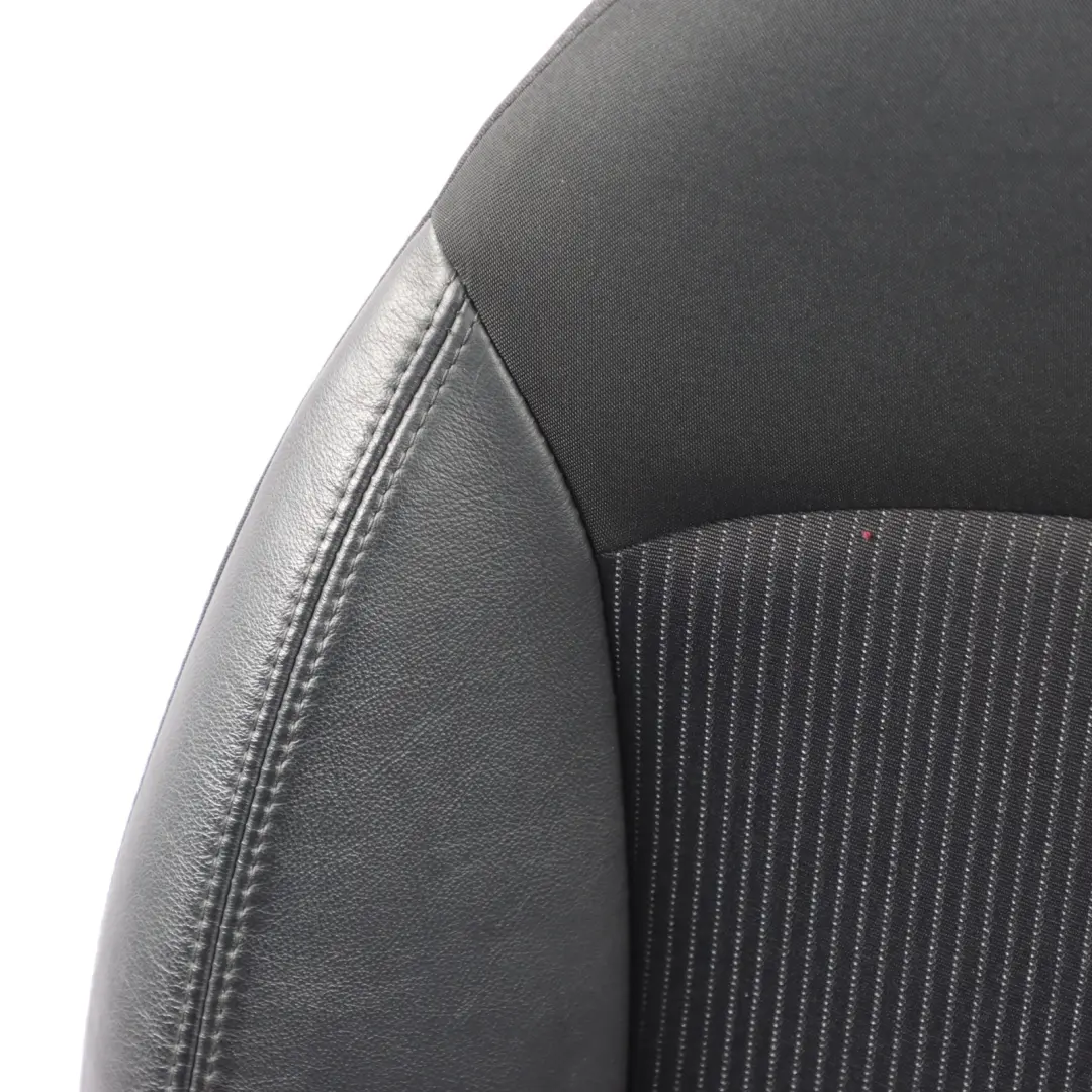 Mini R55 R56 Front Left N/S Seat Sport Cloth Leather Carbon Black 7270195