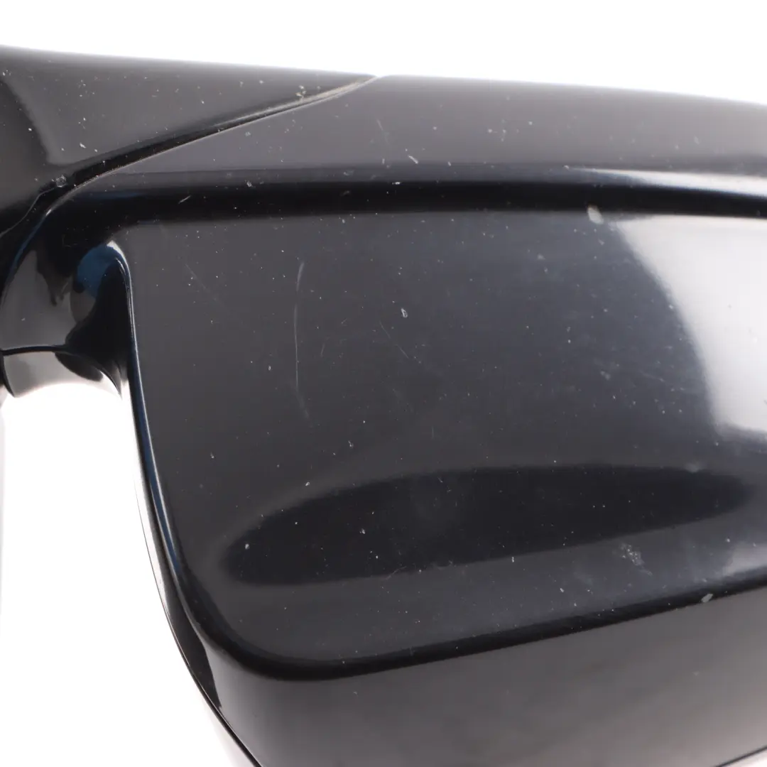 BMW F10 F11 High Gloss Auto Dip Right Wing Mirror O/S Carbonschwarz Black 416