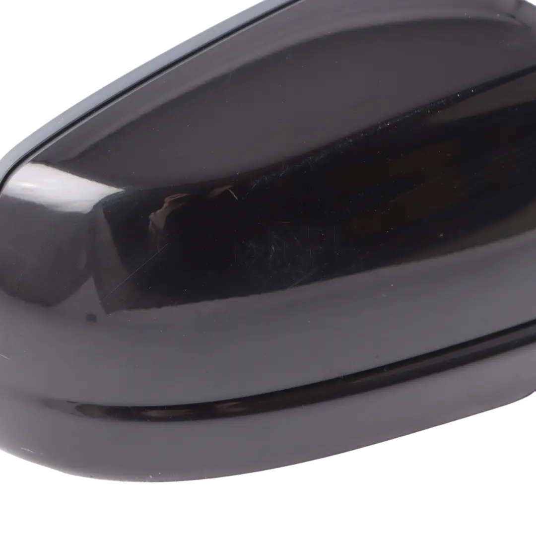 Wing Mirror Door BMW F10 F11 Heated Right O/S Black Sapphire Metallic 475