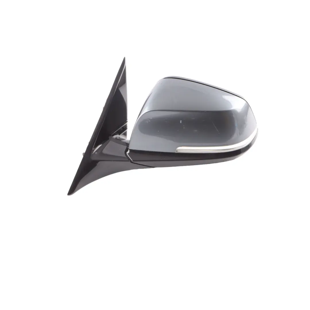 BMW F30 F31 High Gloss Heated Left Wing Mirror N/S Mineralgrau Grey B39