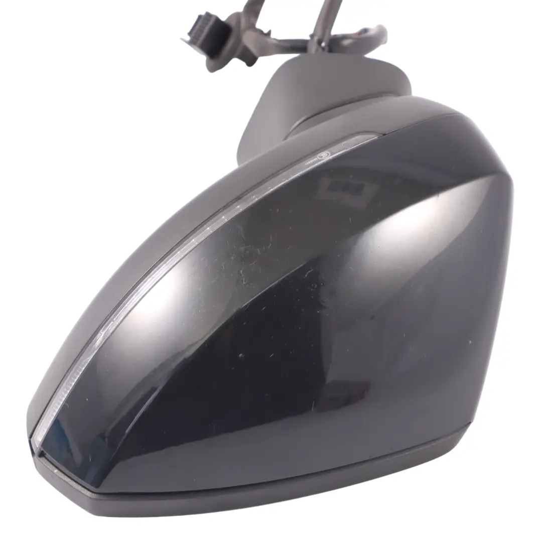 Audi A3 8V Wing Mirror Electric Door Left N/S Outside Phantom Black LZ9Y