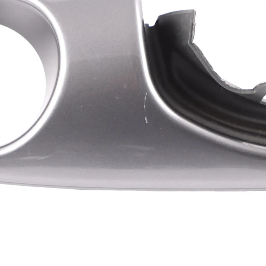 Mini R50 R53 Set Dashboard Panel Trim Strip Cover Anthracite Silver