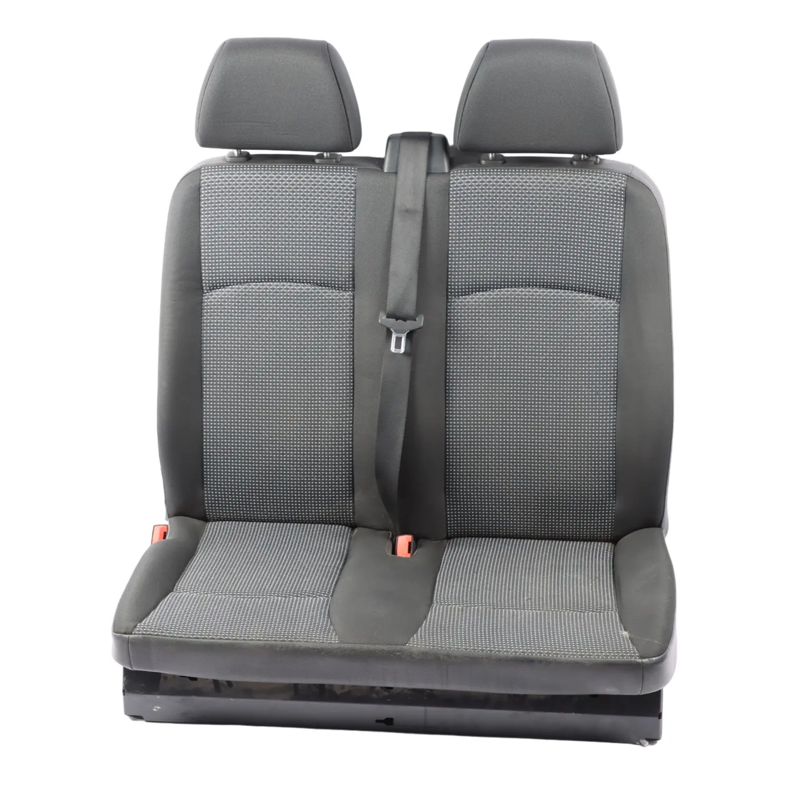 Front Seat Mercedes Vito W639 Left N/S Passenger Cloth Fabric Lima Black