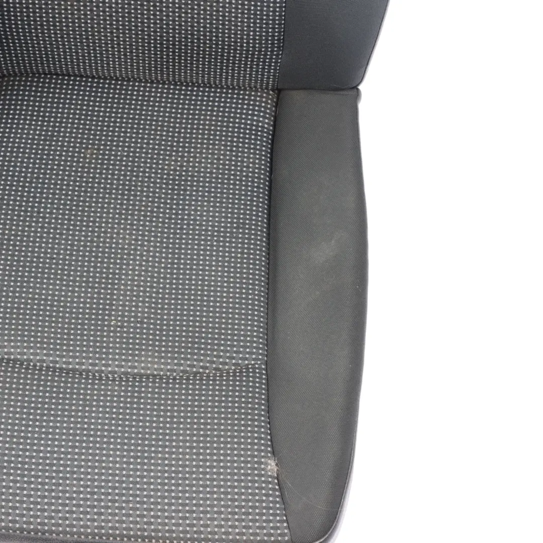 Front Seat Mercedes Vito W639 Left N/S Passenger Cloth Fabric Lima Black
