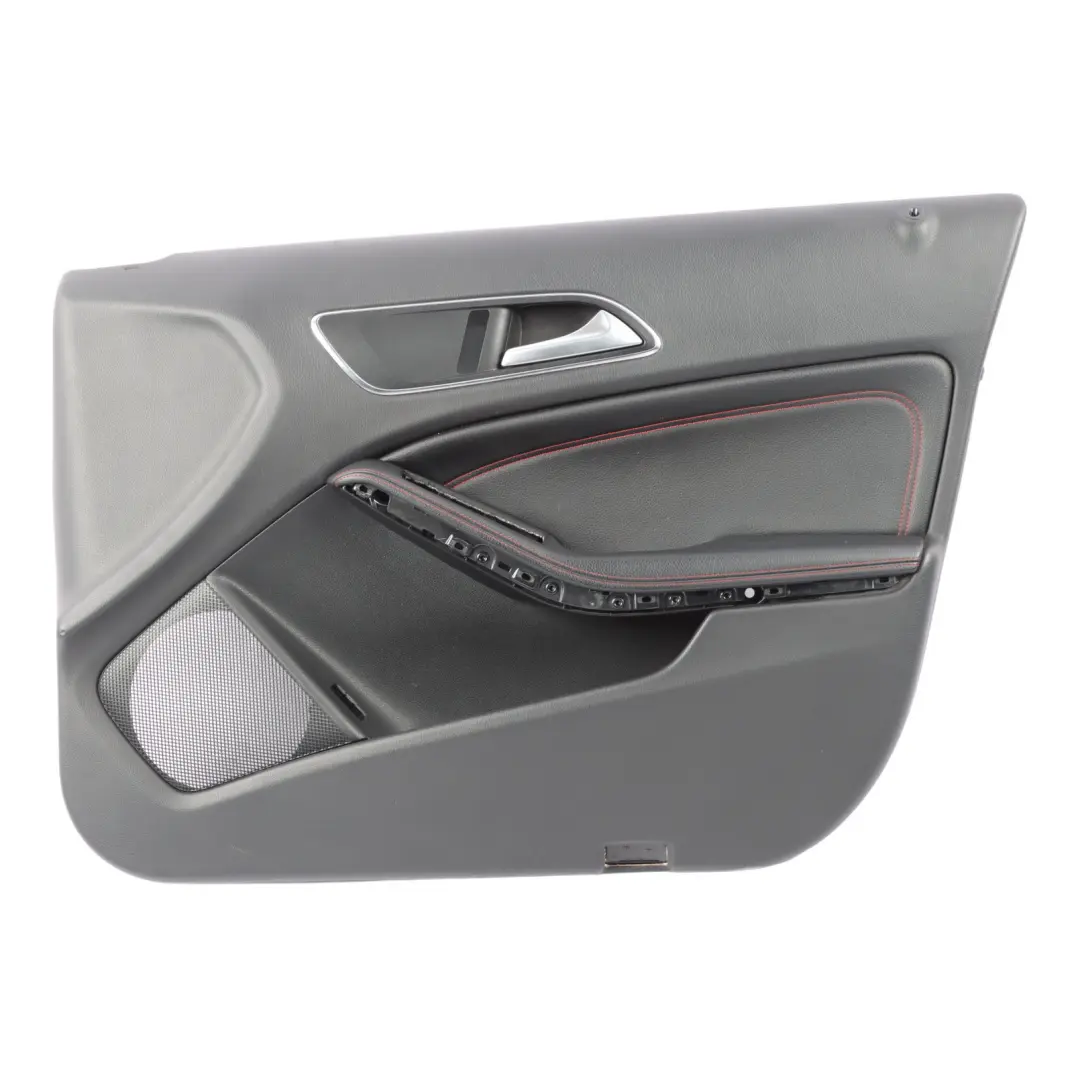 Mercedes X156 Front Door Card Cover Trim Panel Right O/S Leather Black