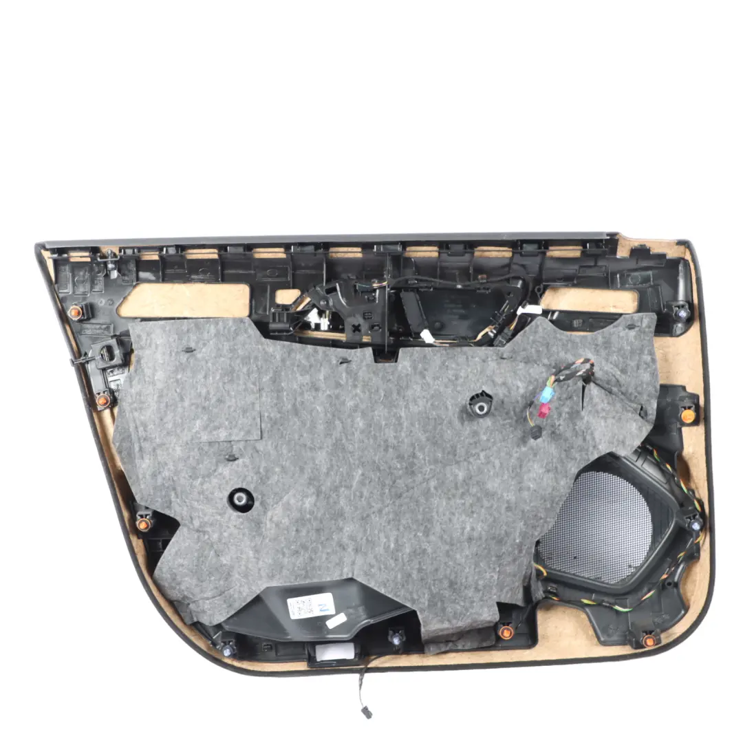 Mercedes X156 Front Door Card Cover Trim Panel Right O/S Leather Black